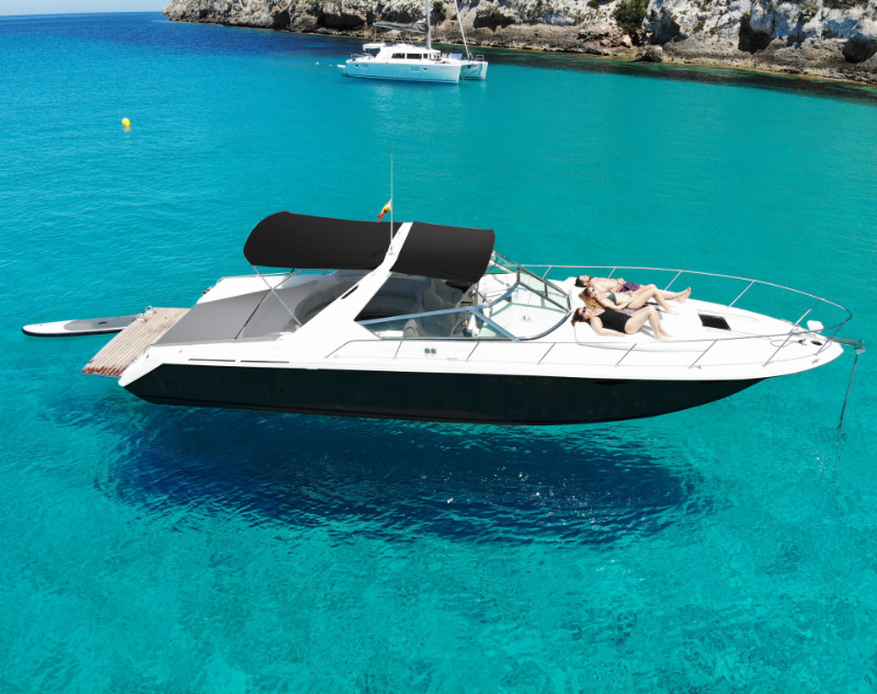 searay 40 boot huren ibiza 1